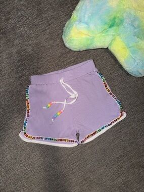 Lola & The Boys Candy Gemmed Shorts